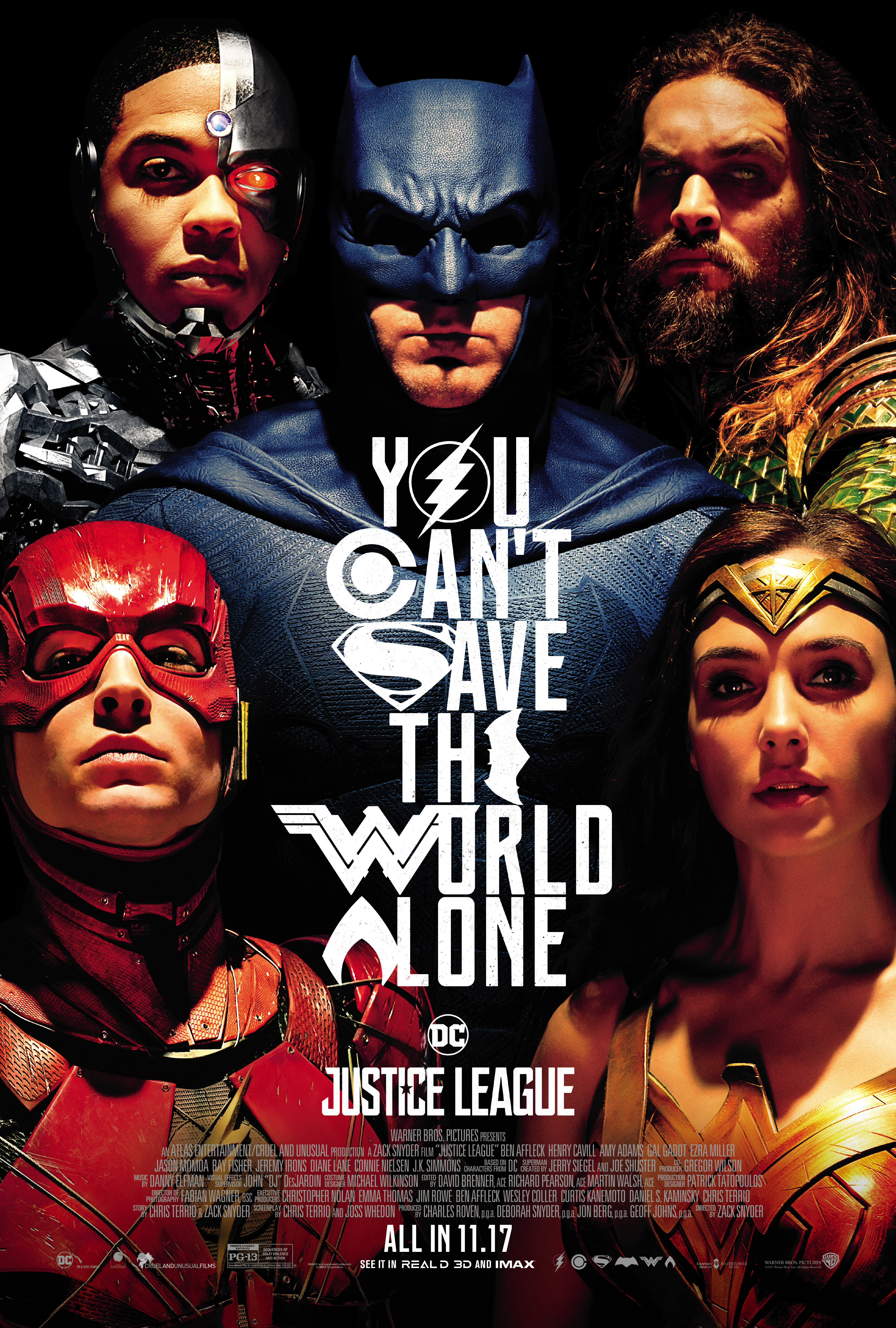 Justice League Movie Poster